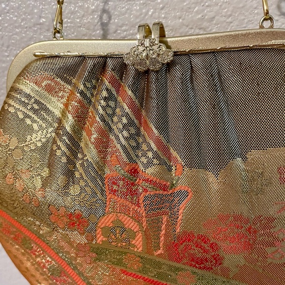 Vintage golden purse - Picture 3 of 5